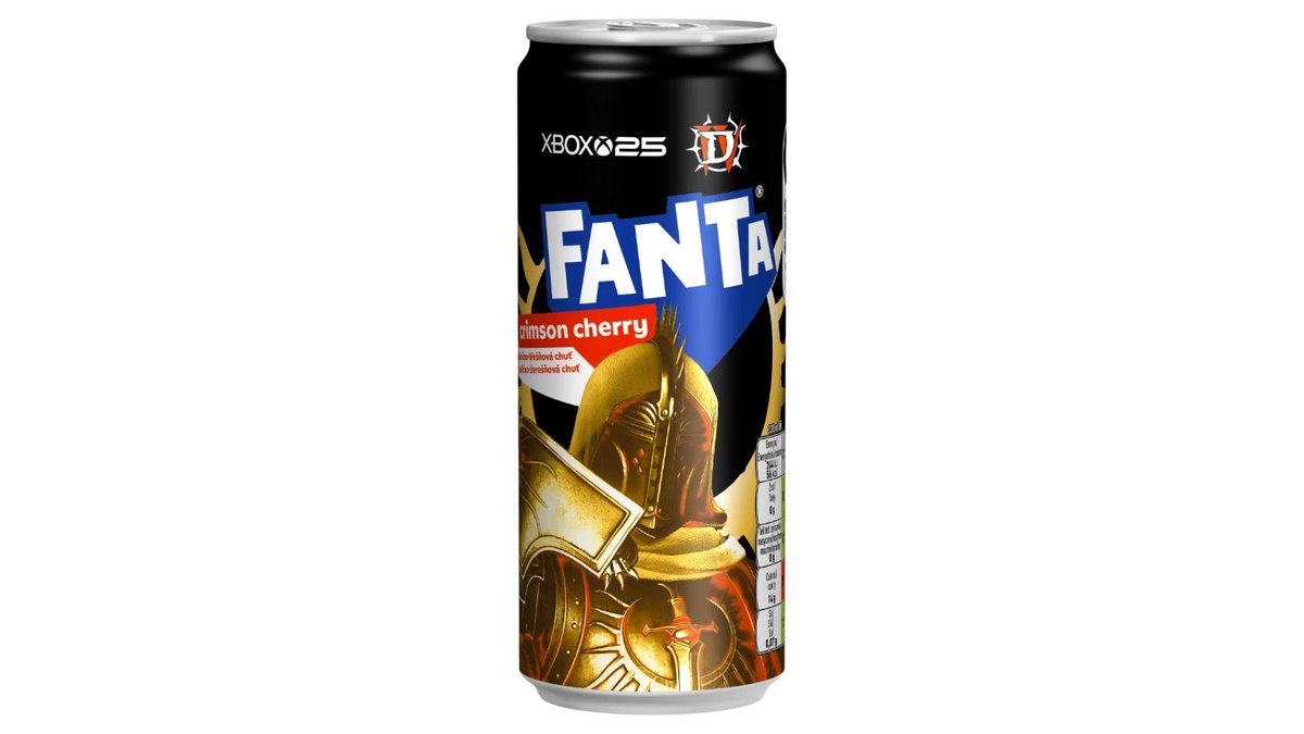 Fanta Crimson Cherry jablčno-čerešňová chuť, 330 ml