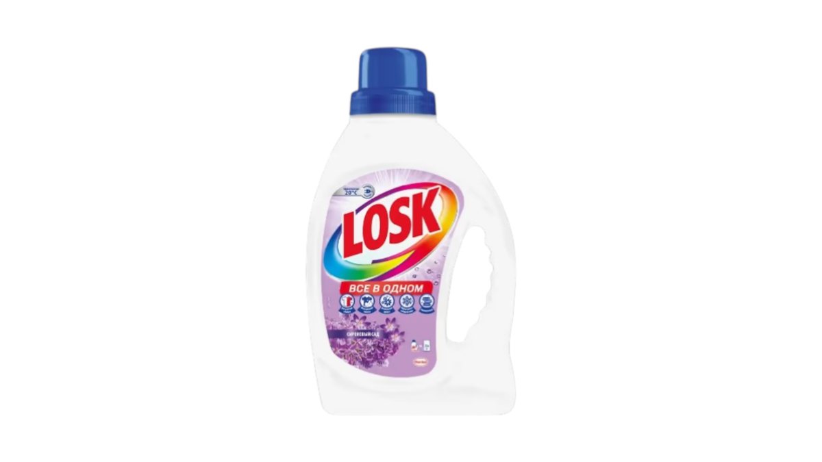 Гель для стирки Losk сиреневый сад 1.04 л