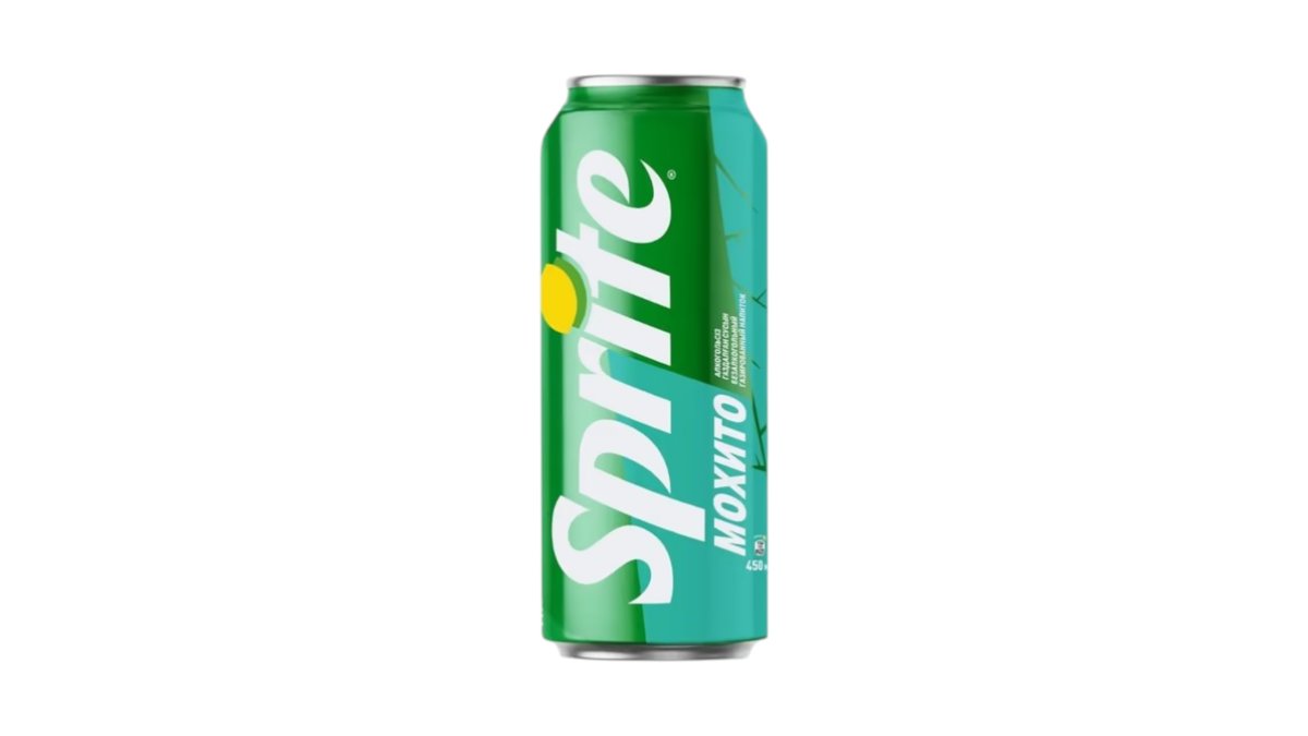Напиток Sprite лимон и мята 450мл ж/б