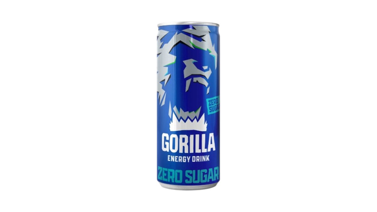 Напиток энергетический Gorilla Zero sugar 0.33 л