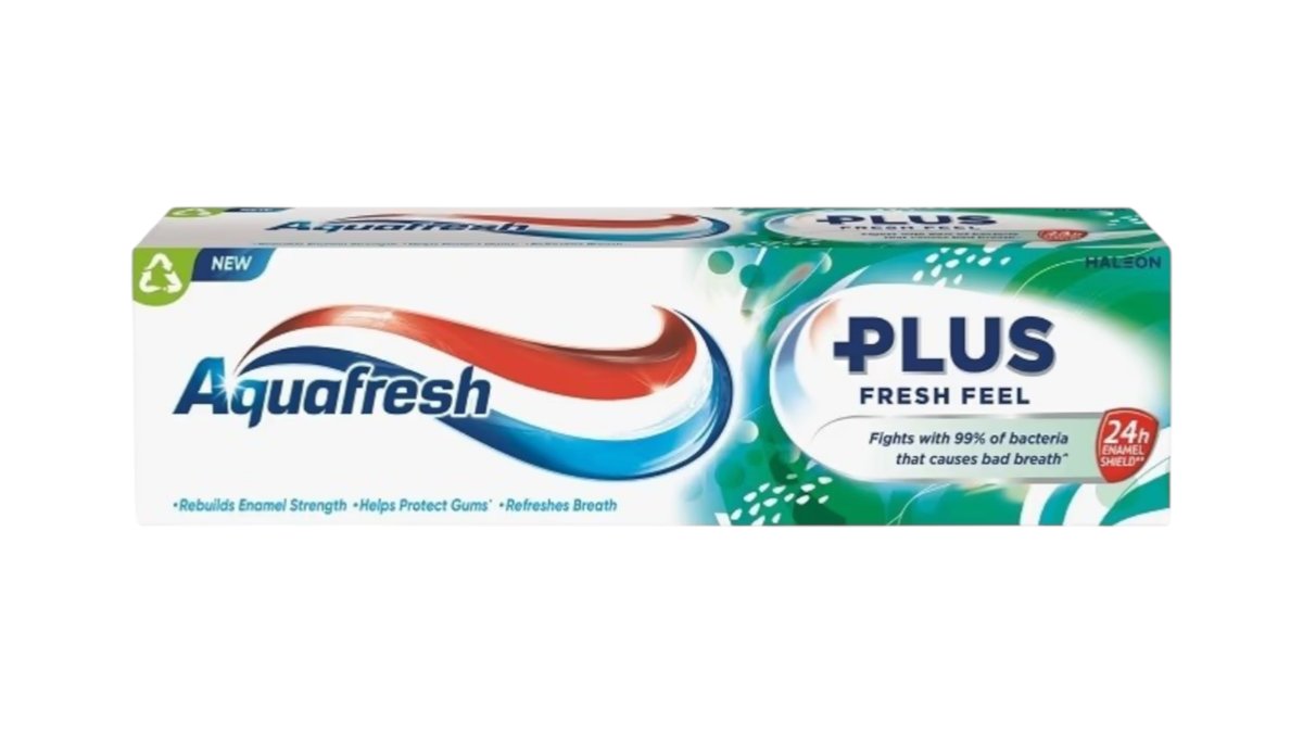 Зубная паста Aquafresh Plus чистое дыхание 75 мл