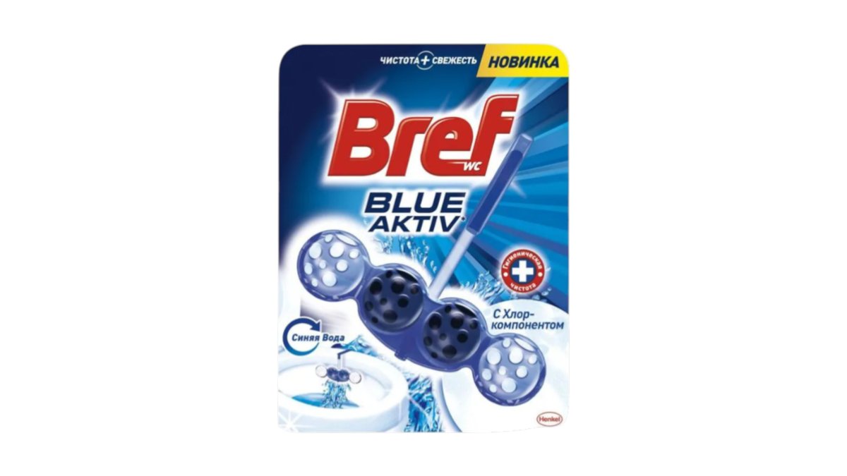 Римблок Bref Сила-актив цветочная свежесть 50 г * 2 шт