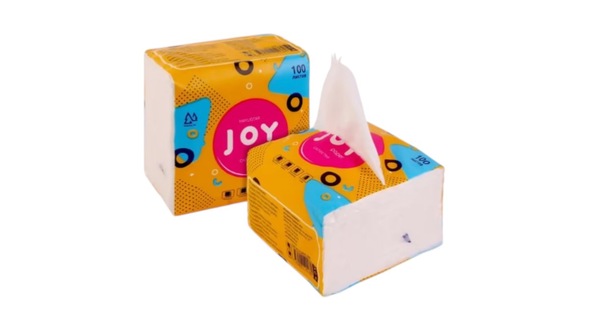 Салфетки бумажные Joy SAB-419 70 листов