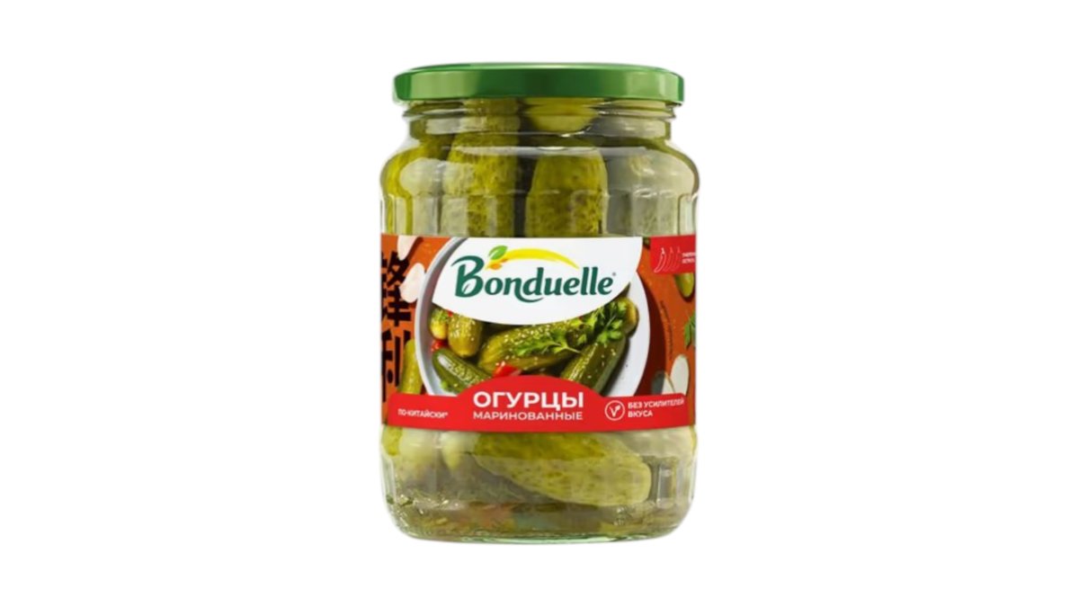 Огурцы Bonduelle маринованные по-китайски 500 мл