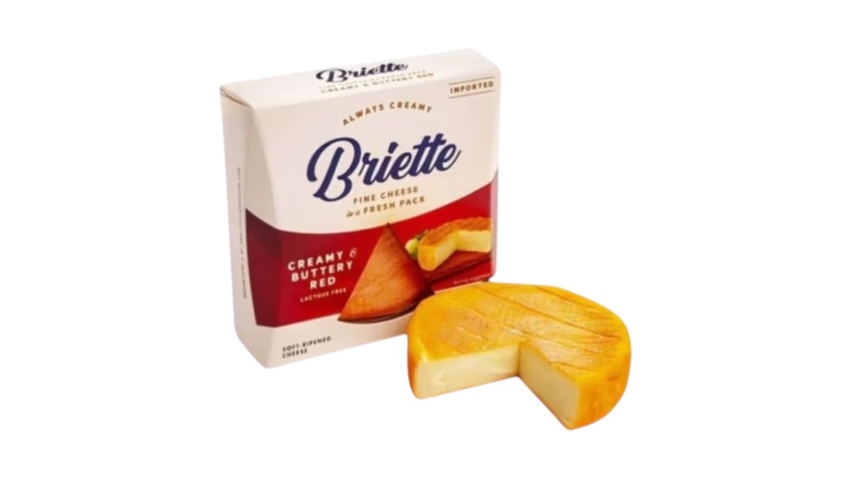 Сыр мягкий Briette Creamy&Red с красной плесенью 120 г