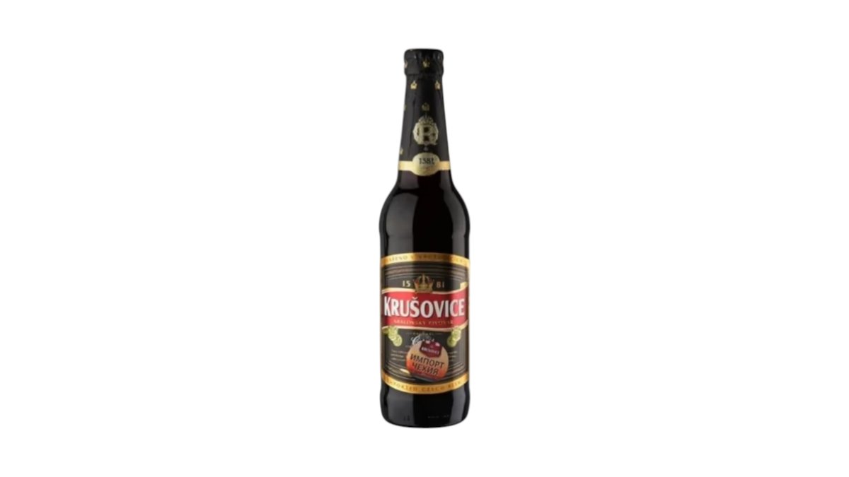 Пиво Krusovice темное 4.2% 0.45 л