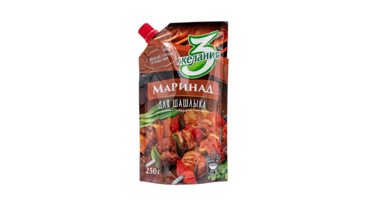 Маринад 3 желания для шашлыка 250 г