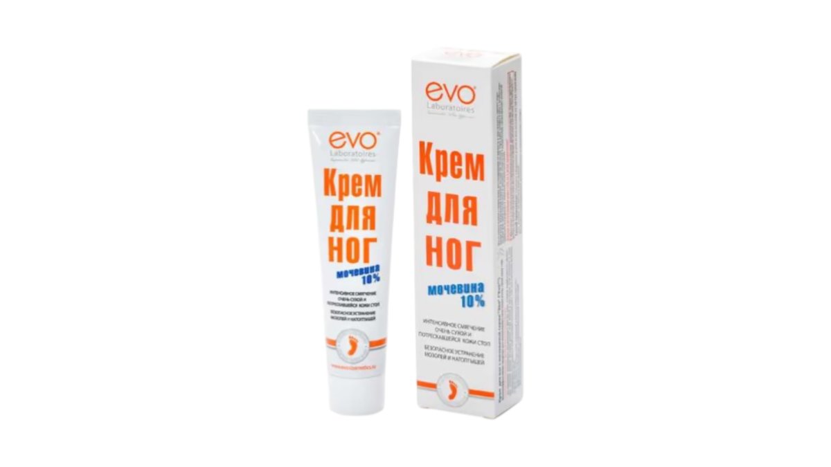 Крем для ног Evo с мочевиной серии 10% 50 мл