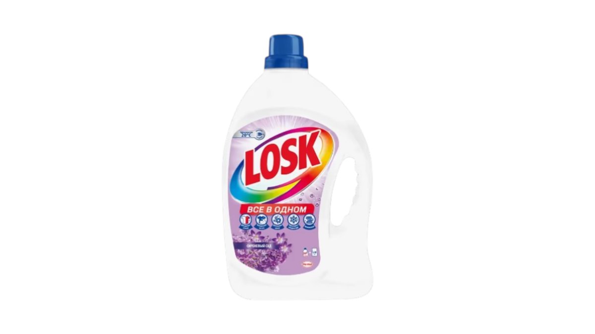 Гель для стирки Losk сиреневый сад 2.145 л