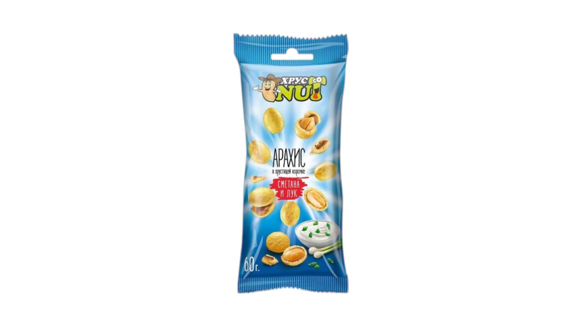 Арахис в корочке ХрустNUT сметана лук 50 г