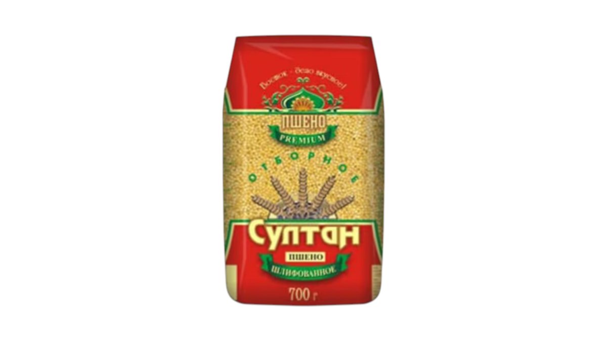 Крупа рисовая Султан круглозерный классический 700 г
