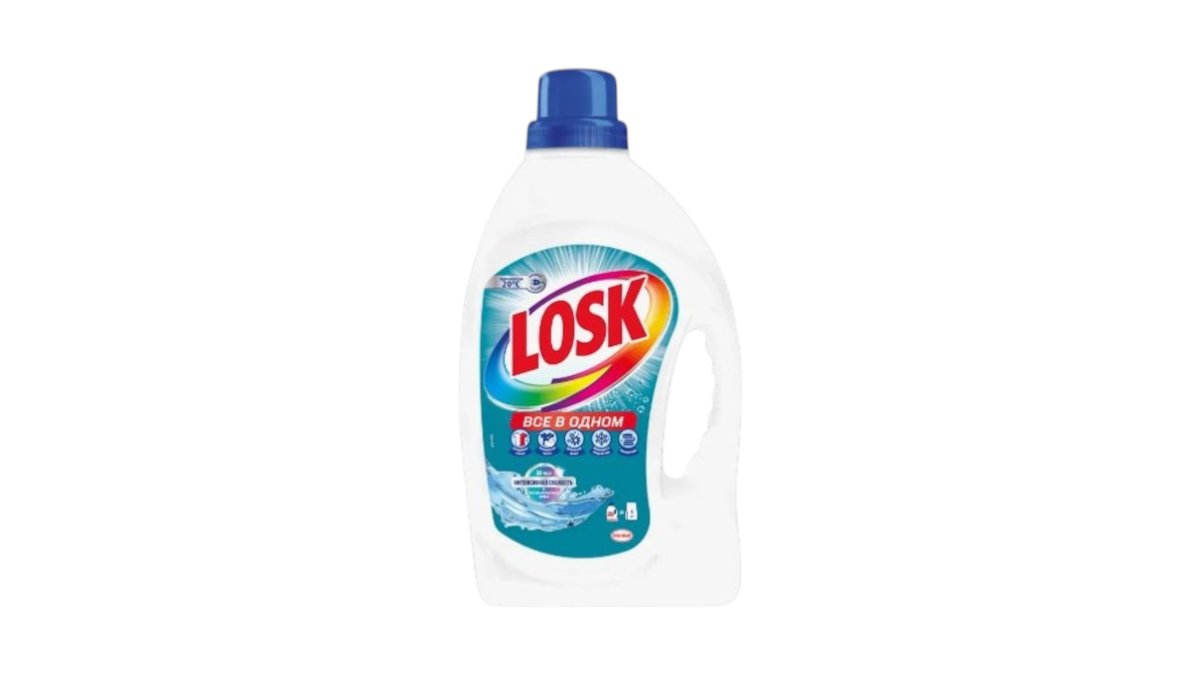 Гель для стирки Losk интенсивная свежесть 1.69 л