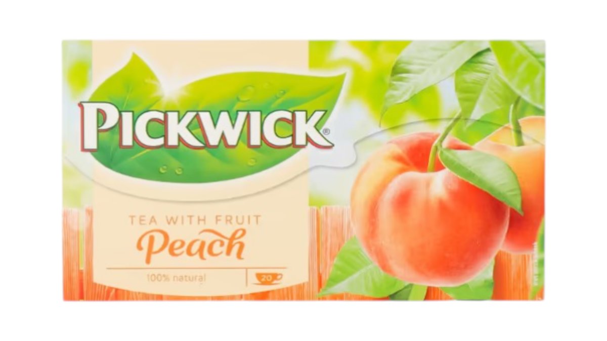 Чай Pickwick персик черный 30 г 20 пак