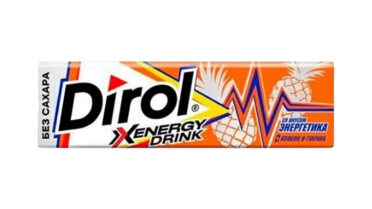 Резинка жевательная Dirol Energy Drink 13,6 г