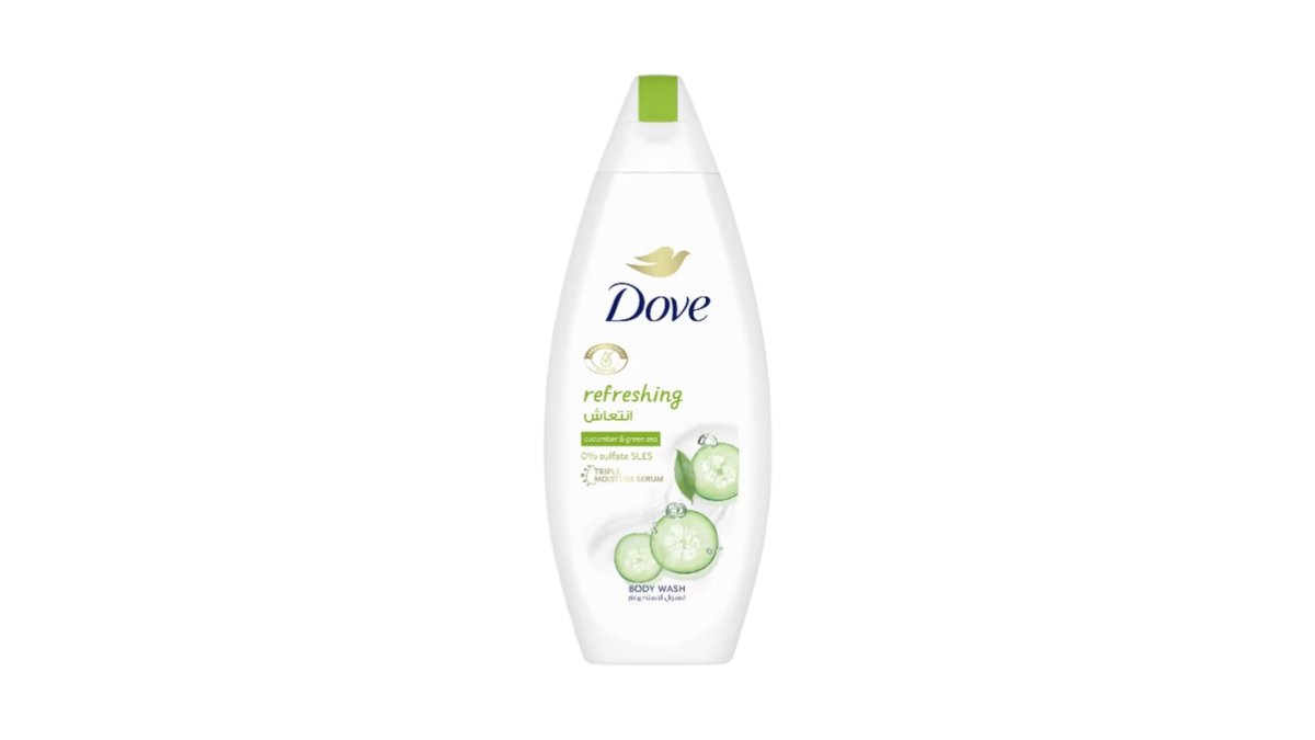 Гель для душа Dove освежающий огурец 250 мл