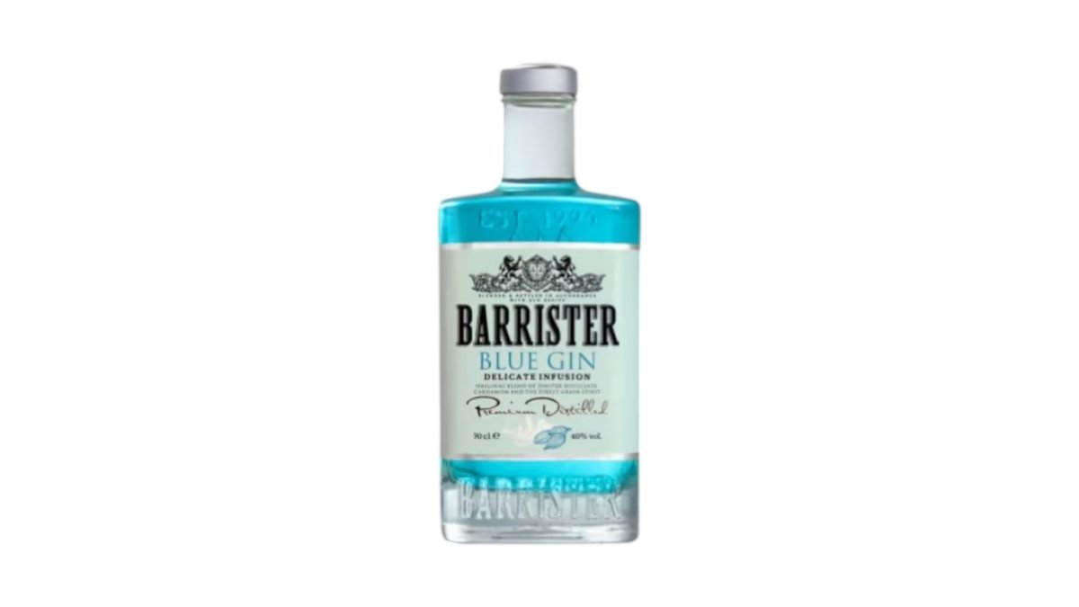 Джин Barrister Blue Gin Premium Distilled 40% 0.7 л