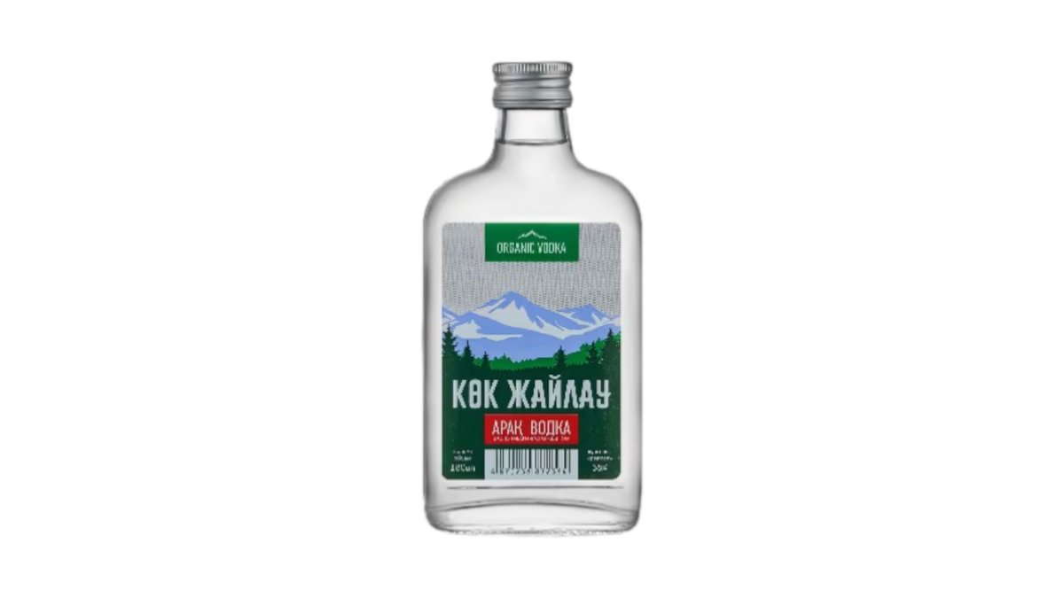Водка Көк Жайлау Organic 38 % 0.18 л