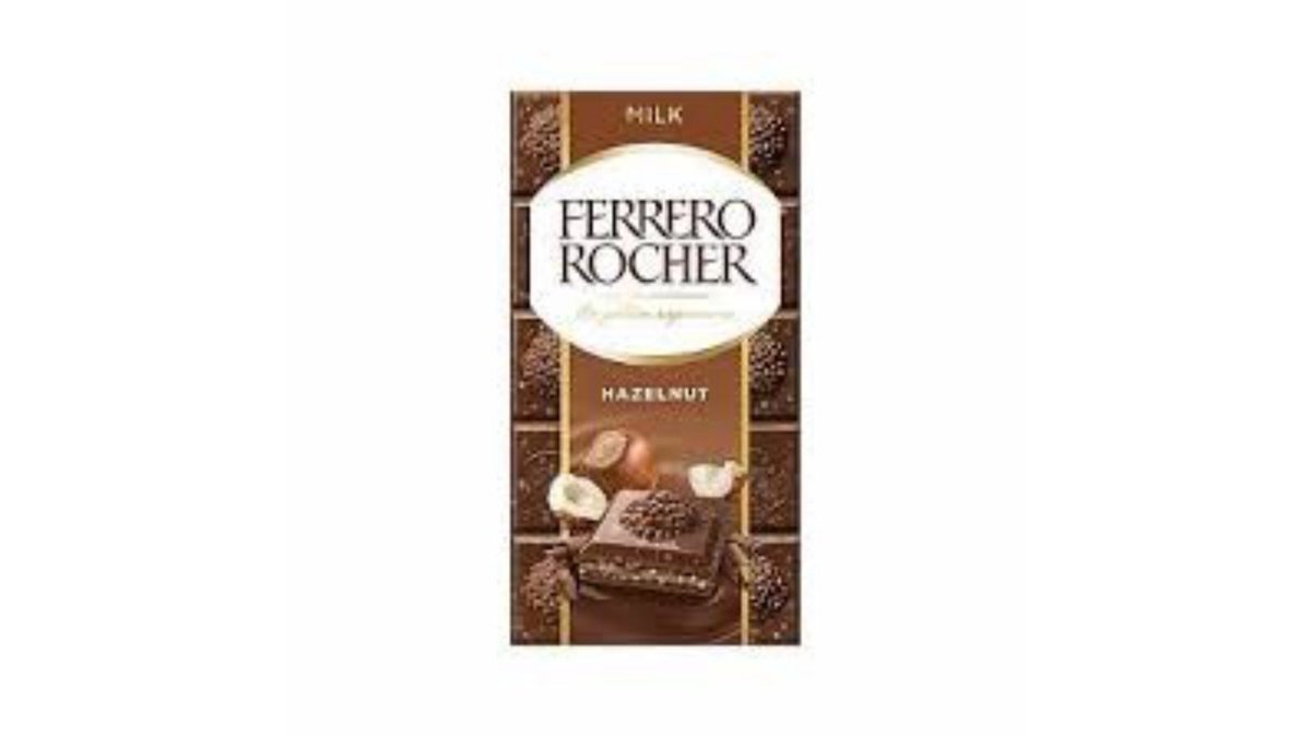 Шоколад Ferrero Rocher Лесной орех 90 г