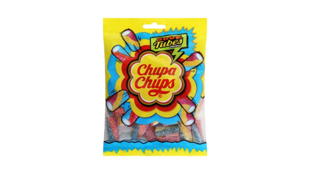 Мармелад Chupa Chups мини трубочки 150 г