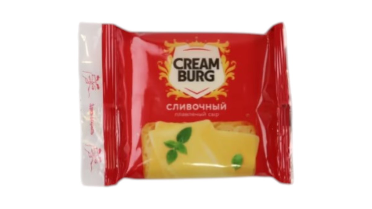 Плавленый сыр Creamburg сливочный 45% 140 г