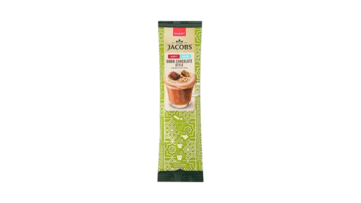 Кофе Jacobs Cappuccino Dubai Chocolate 3в1 19.5 г
