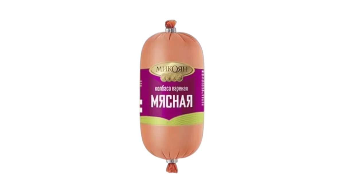 Колбаса Микоян мясная вареная 400 г
