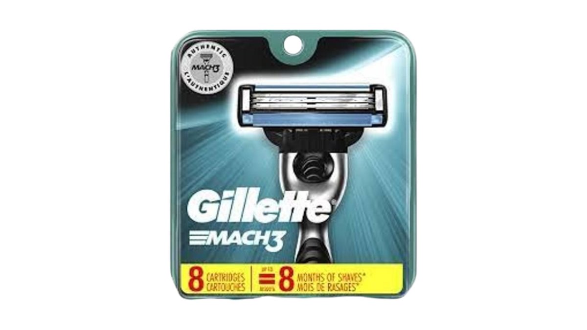 Кассеты для станка Gillette Mach3 8 шт
