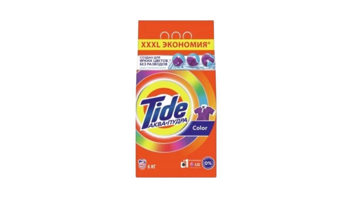 Порошок для стирки Tide автомат Color 6 кг