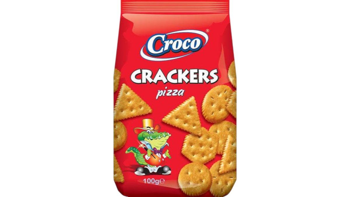 Croco Cracerks Pizza 100G