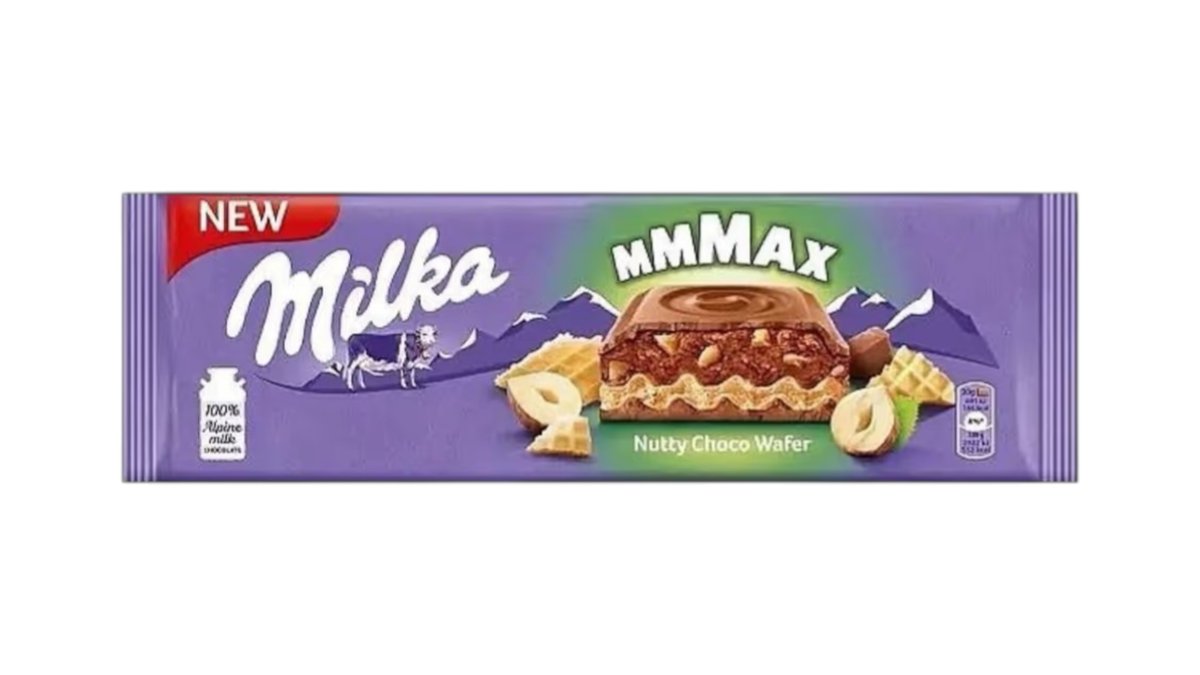 Шоколад Milka Nutty Choco Wafer 270 г