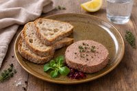 Objednať 50g Kachní paštika, brusinky, řemeslný chléb