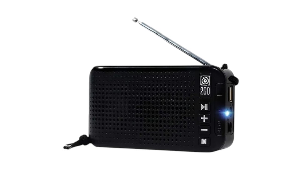 SonicGear AudioBox Portable Solar & USB Rechargeable FM Radio with ...