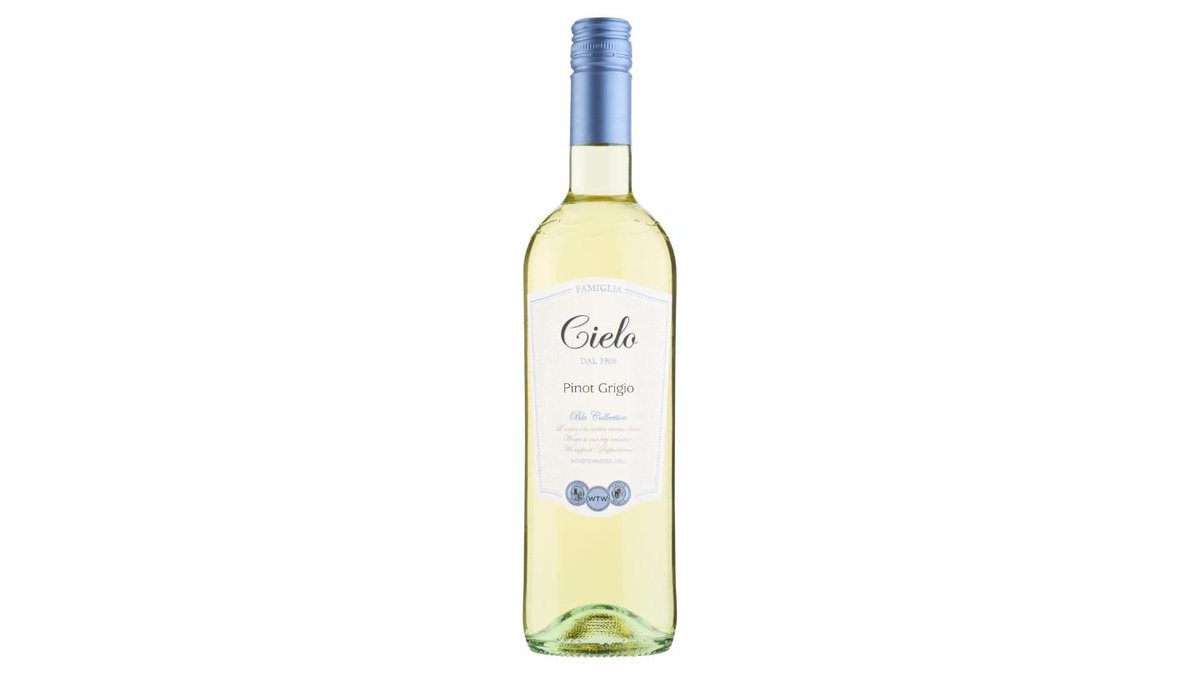 🇮🇹 Cielo Pinot grigio delle venezie bílé polosuché víno, 0,75 l