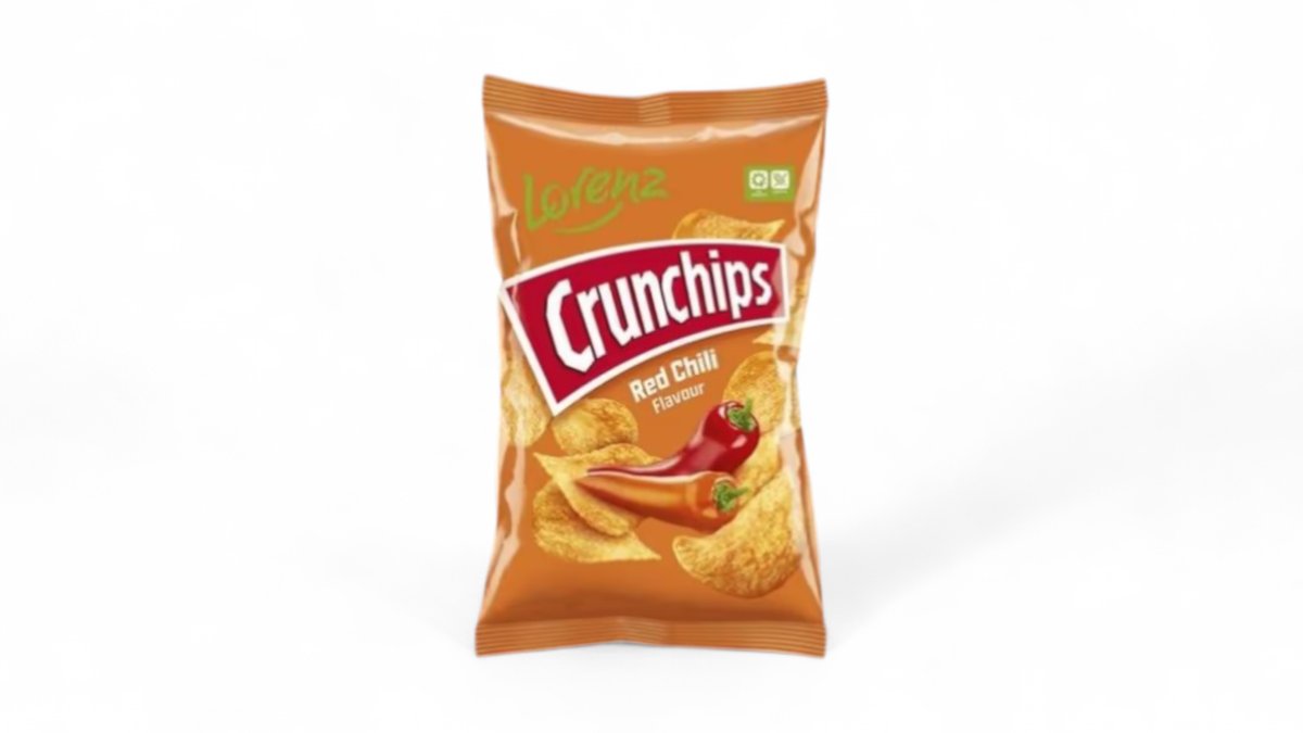Lorenz Crunchips  Red Chilli 130G