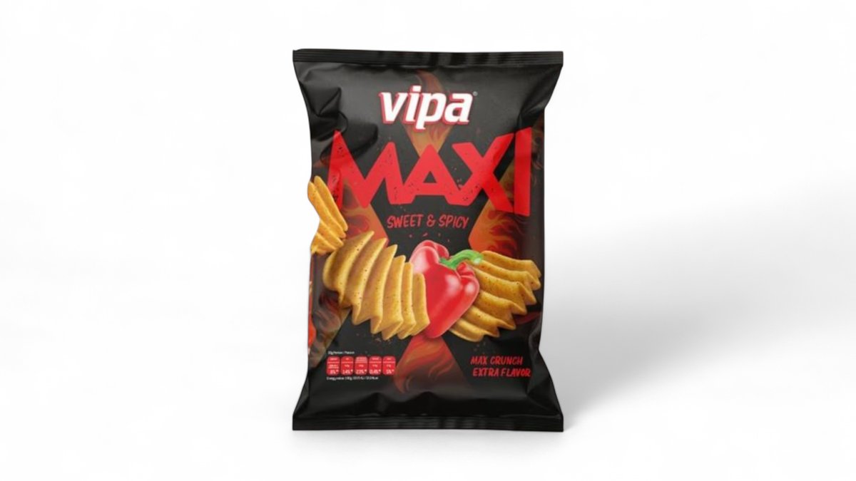 Vipa Chips Maxx Sweet Spicy 115G