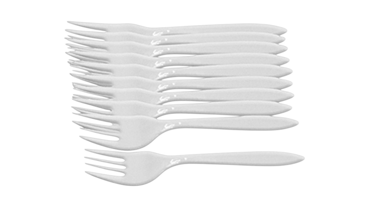 Pirun Te Plastikes 10Pcs