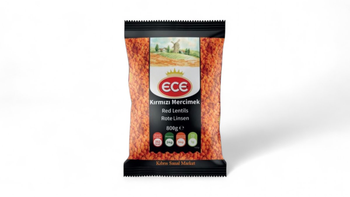 Ece Mecimek Te Kuq 800G