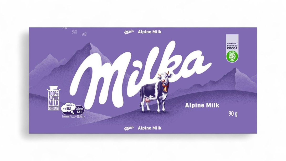 Milka Alpine Milk 90G