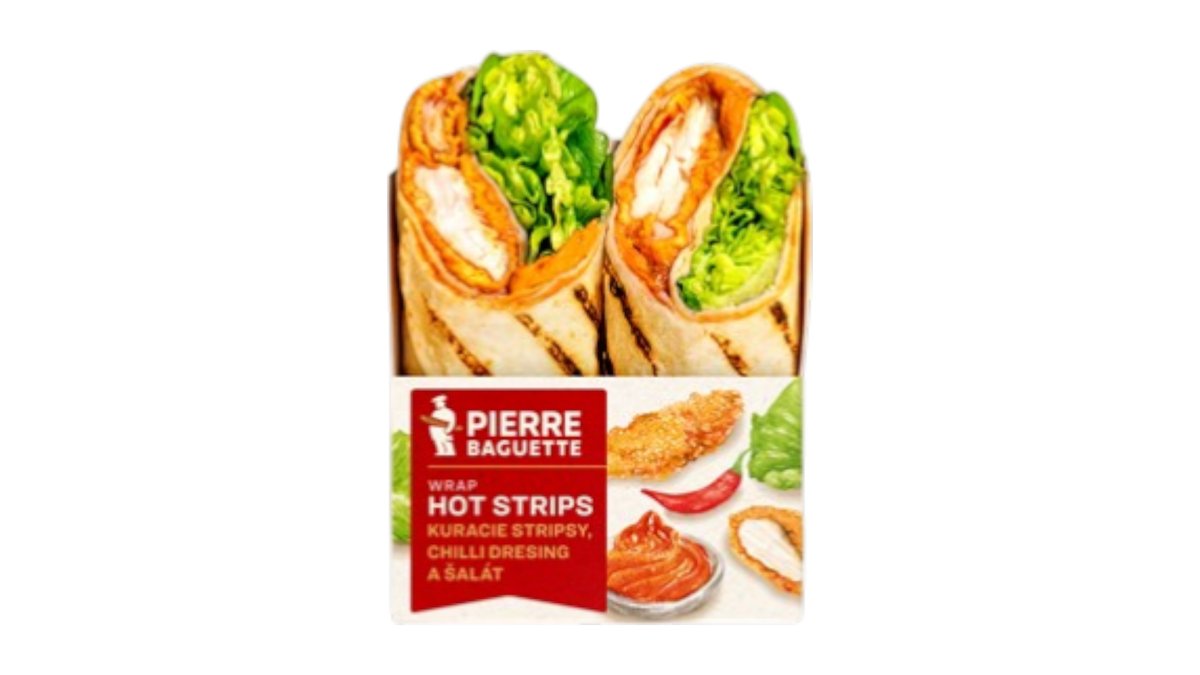 Pierre Baguette Wrap Hot strips, 175 g