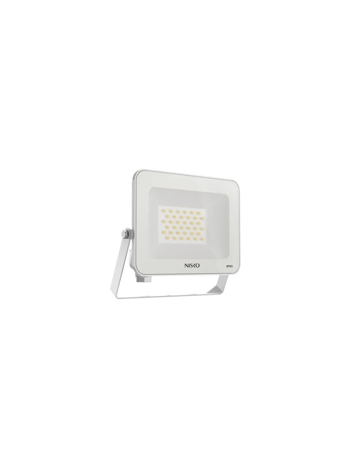 פרוז'קטור לד 30W ניסקו (Nisko) דגם EAGLE 💡 | אור חם (3000K) | גוף לבן מוגן מים IP65 - טמבוריה בשפירא