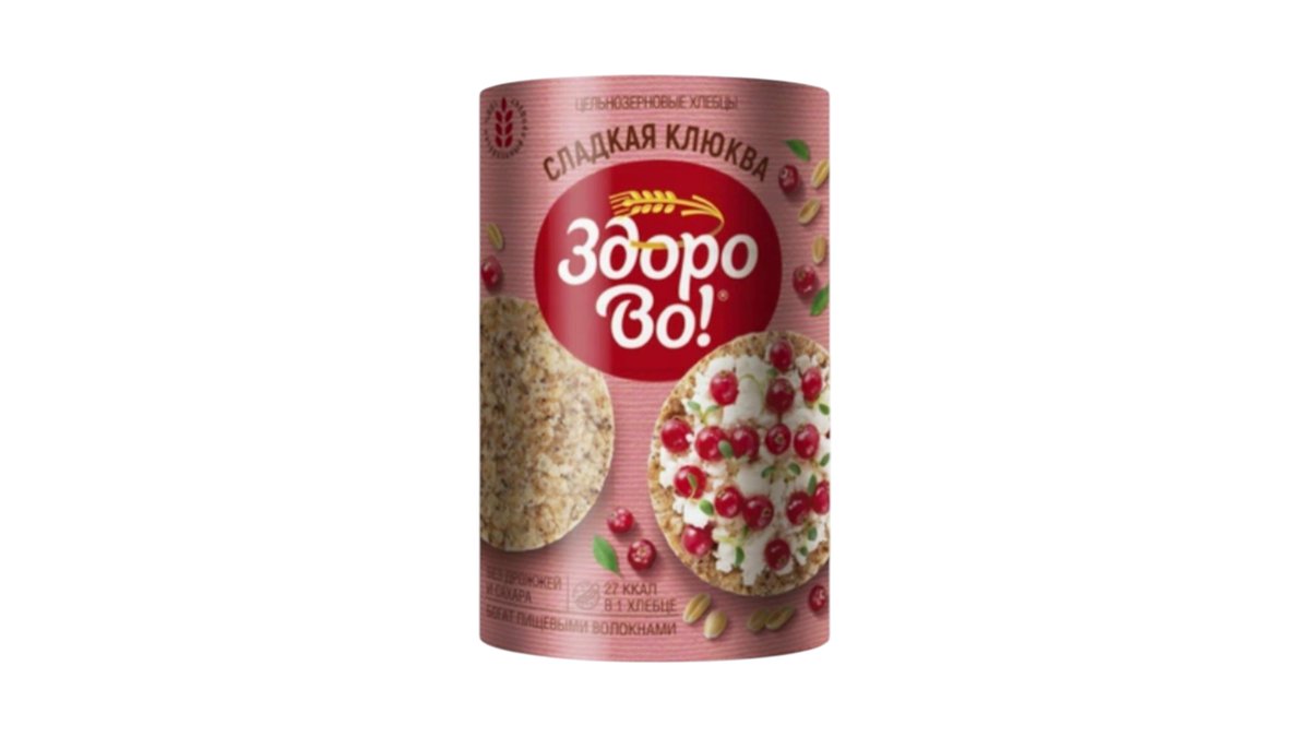 Слайсы Здорово сладкая клюква 100 г