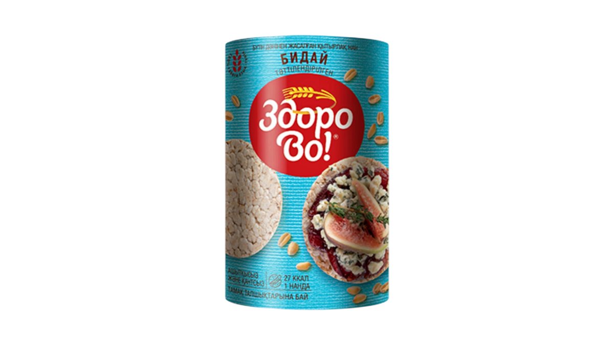 Хлебцы ЗДОРОВО Пшеничные сладкие 100г м/у