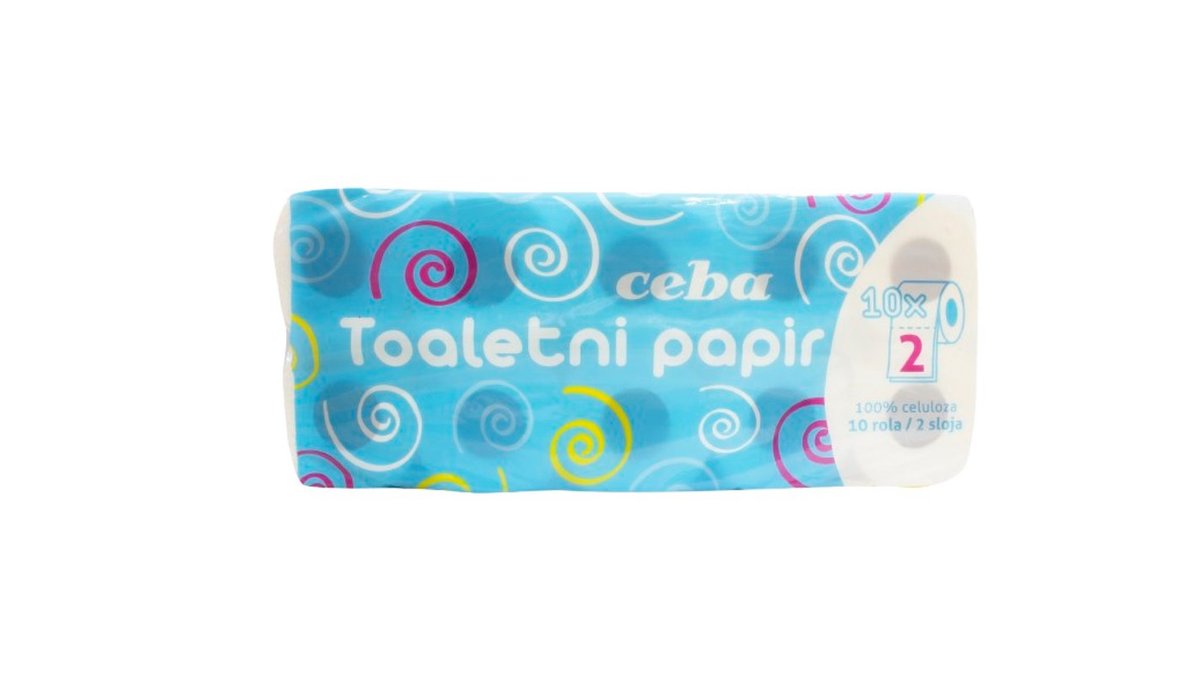 Ceba toaletni papir 2-sl 10 komada