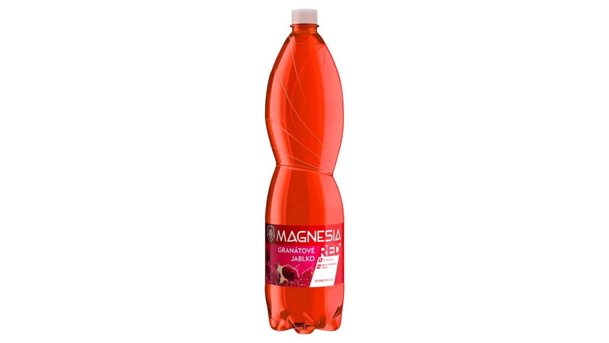 Magnesia Red Granátové jablko jemne perlivá 1,5 l