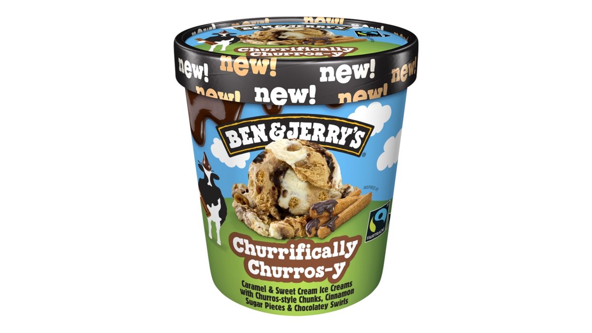 Ben & Jerry's Churrifically Churros-y