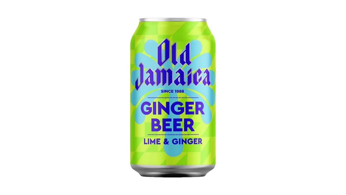 Old Jamaica Ginger Beer Lime & Ginger virvoitusjuoma tölkki 330ml