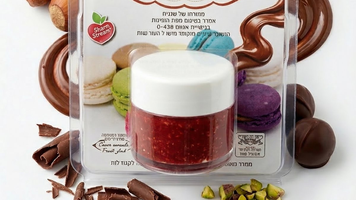 צבע מאכל אבקה לקצפת|אדום אקסטרה