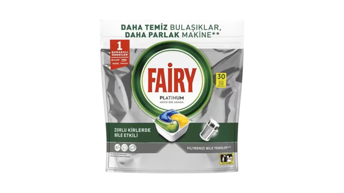 Fairy Platinium Qabyuyan Tablet 30 Ədəd