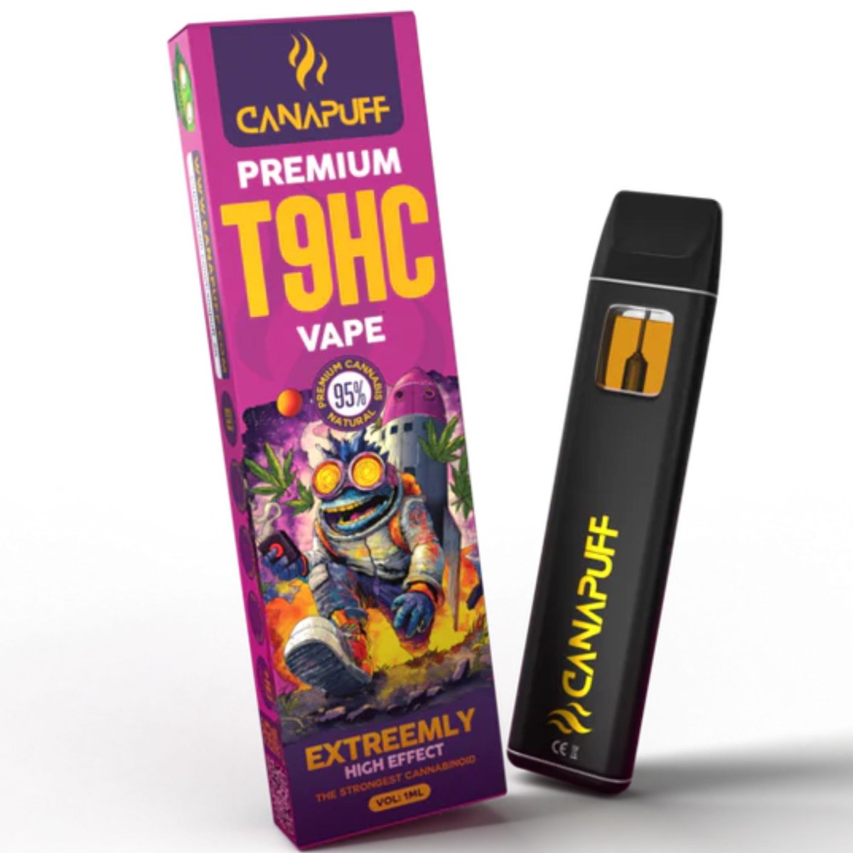 canapuff t9hc vape Balanced 95 T9HC Vape 1ml main image 0