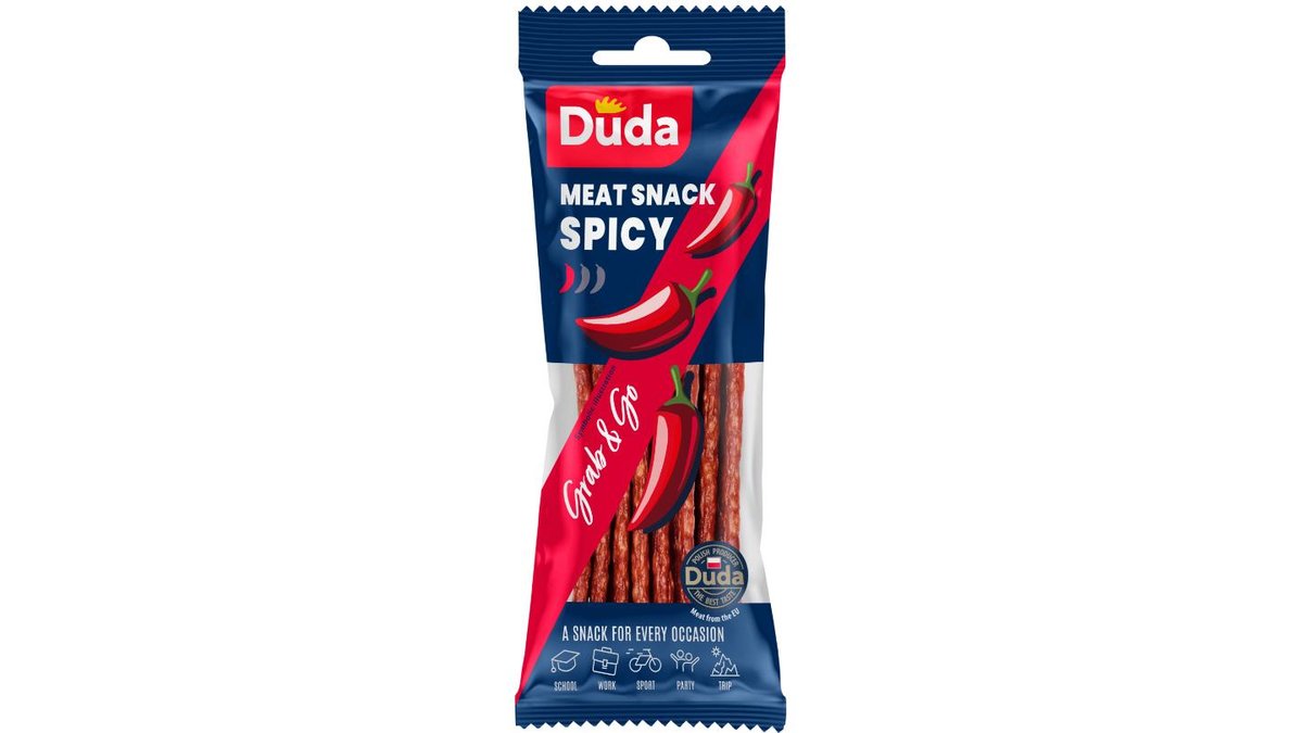 Duda Meat Snack Spicy kuivattu kabanossi 95g